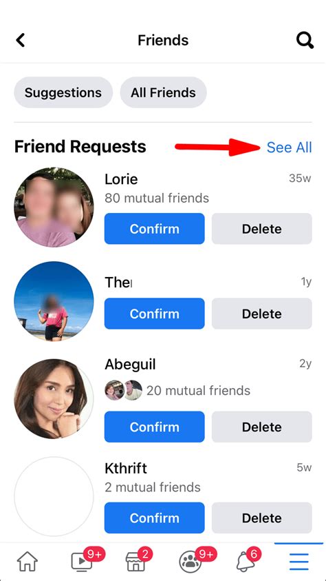 Facebook Friend Request