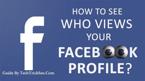 Facebook Profile Views Secret