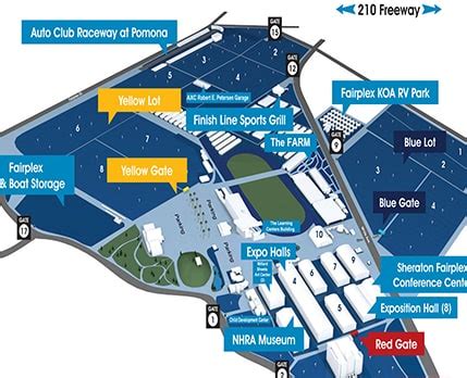 Fairplex Map
