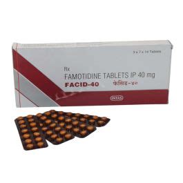Famotidine 40 mg benefits