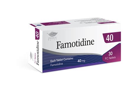 Famotidine 40 mg interactions