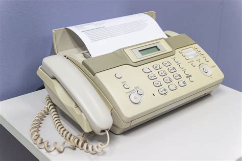 Fax Machine Preparation