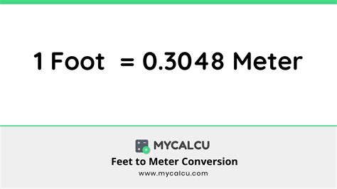 Feet to Meters Tips and Tricks