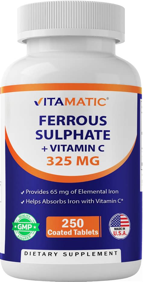 Ferrous Sulfate 325 Benefits
