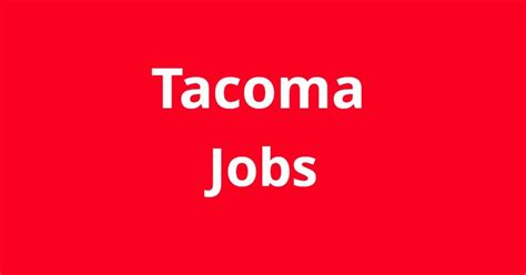 Find part-time jobs in Tacoma, WA