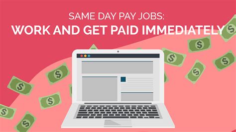 Find Same Day Pay Jobs Near Me