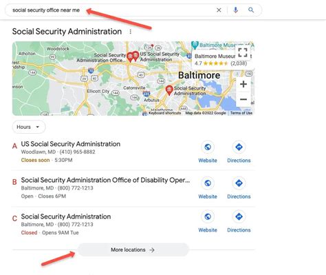 Find Social Security Office