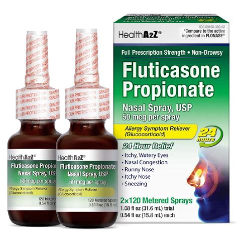Fluticasone nasal spray