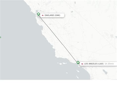 flying from la to oakland