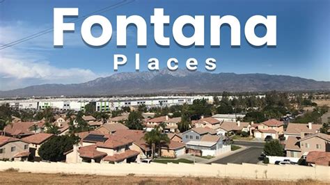 Fontana Nearby Attractions