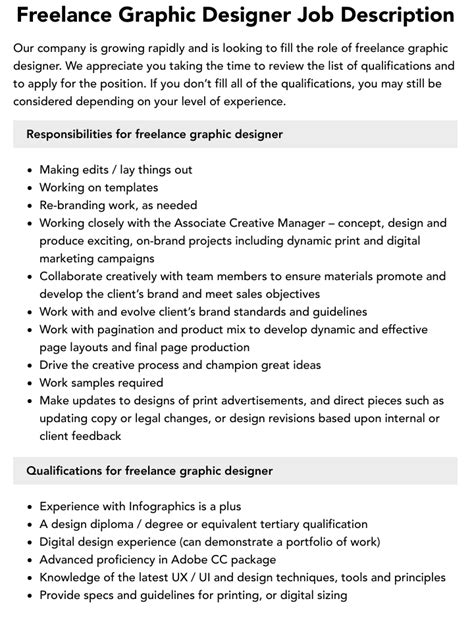 Freelance Graphic Design Jobs No Experience Required