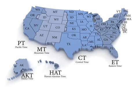 Georgia Time Zone Map
