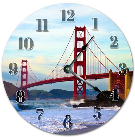 Golden Gate Bridge Clock