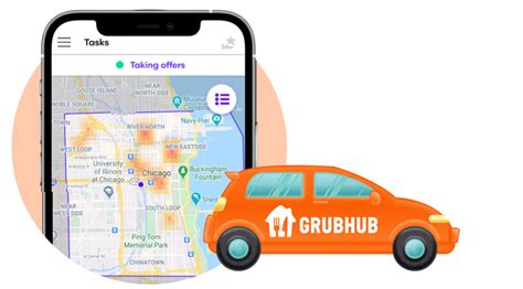GrubHub delivery driver benefits