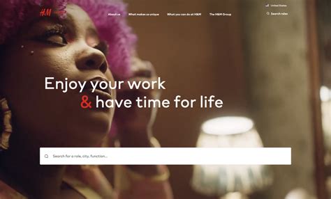 H&M Career Website