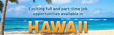 Hawaii Career Opportunities