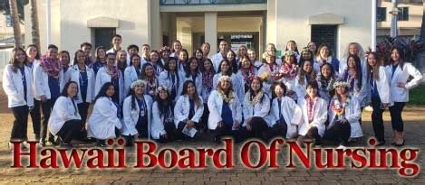 Hawaii State Board of Nursing Logo
