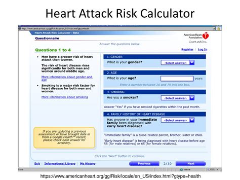 Heart Attack Risk Calculator