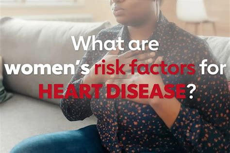 Heart disease risk factors in women