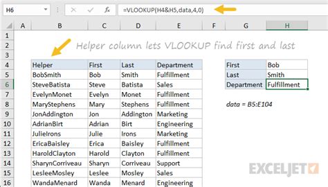 Helper Column