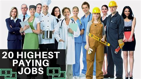 High paying jobs