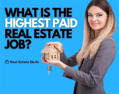 High-paying real estate jobs