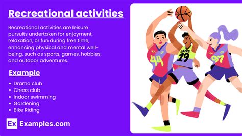 Holistic and Recreational Activities