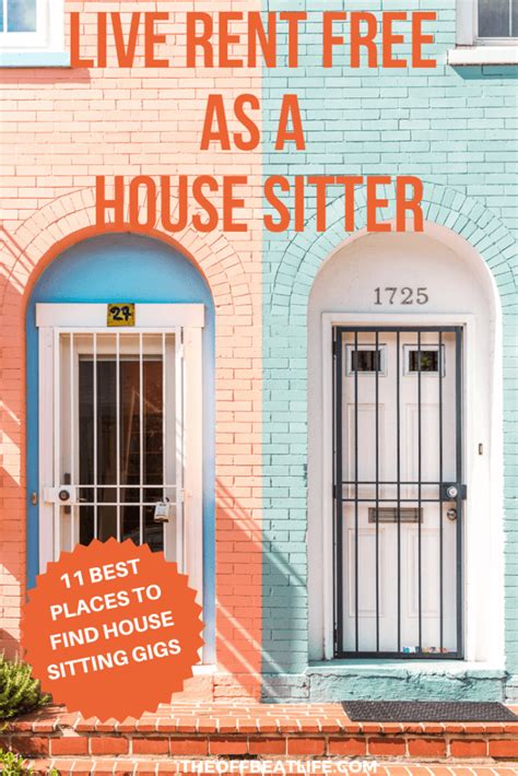 House sitting jobs