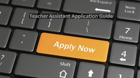 How to Apply for Assistant Positions