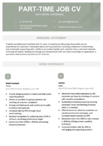 How to apply for part-time jobs