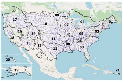 HUC location graph