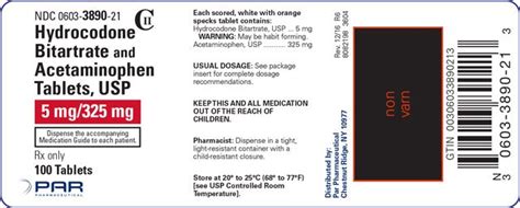 Hydrocodone Acetaminophen 5-325