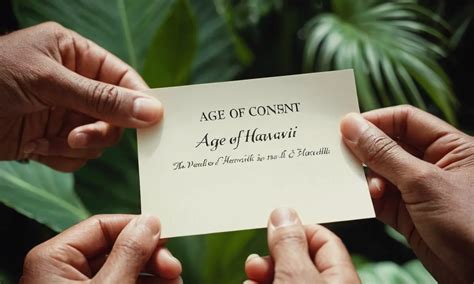 Implications of Hawaii's Age of Consent Law