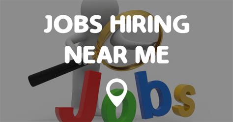 Job Hiring Near Me