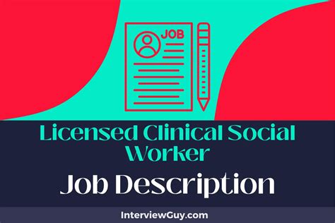 Job Opportunities for Licensed Clinical Social Workers