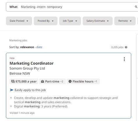 Job Search Strategies
