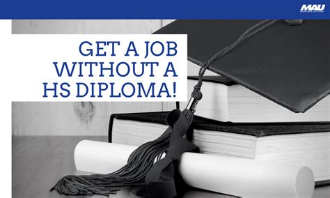 Jobs Without High School Diploma