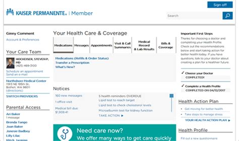 Kaiser Member Services Online Resources