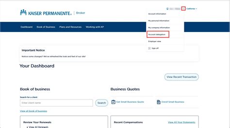 Kaiser Permanente Broker Application