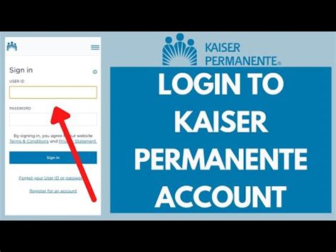 Kaiser Permanente Online Sign-In Step-by-Step