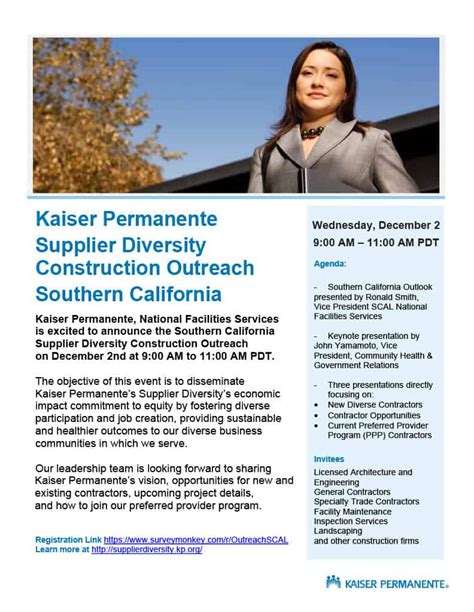 Kaiser Permanente Southern California Community Outreach