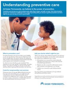 Kaiser Preventive Care
