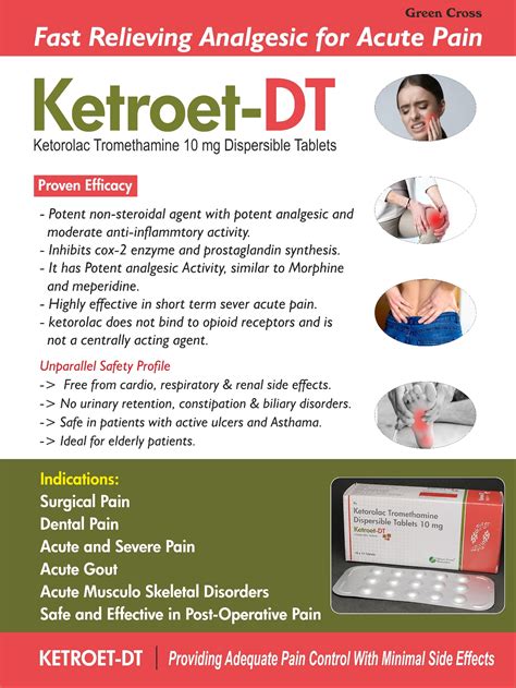 Benefits of Ketorolac 10mg