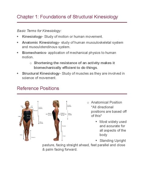 Kinesiology
