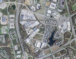 Largo Town Center Metro Station Bus Connections