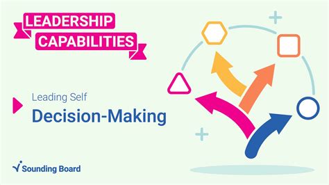 Leadership and decision-making