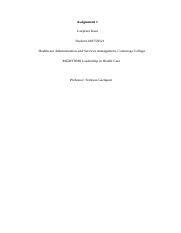 Leadership and Management