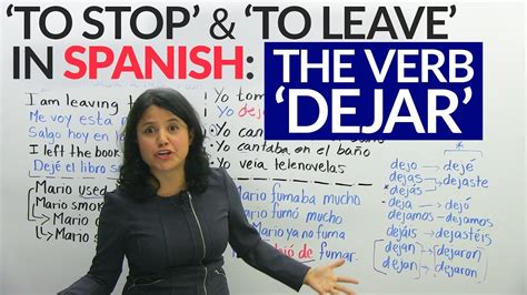 leave spanish