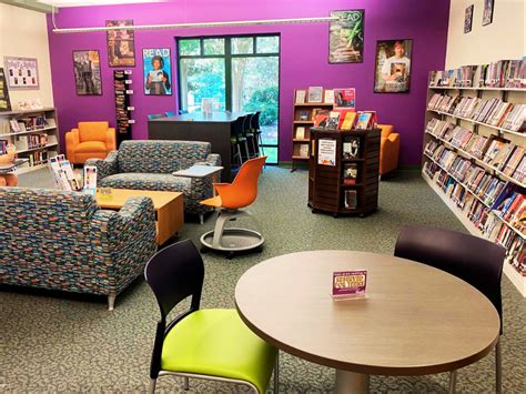 Elk Grove Village Library Teen Section
