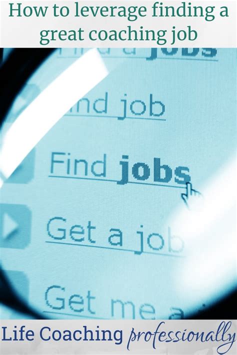 Life Coaching Jobs